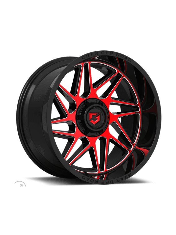 Gear OffRoad 761MBR 20x12 8x165.1 -44mm