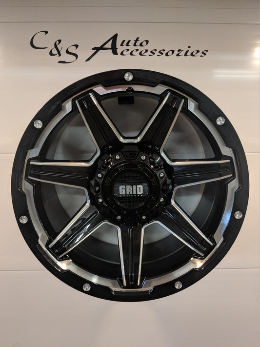 Grid Offroad GD06 20X10 8X180 -25 offset