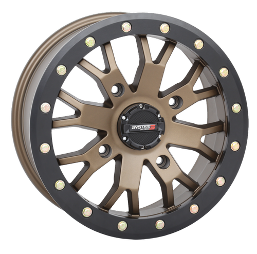 System 3 SB-4 Beallock 14x7 4x137 4+3 +10 Bronze