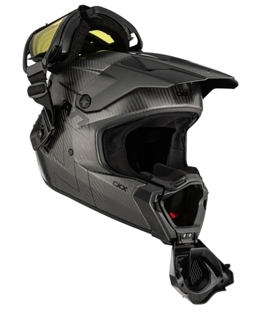 CKX Titan AMS Helmet Matte Black Medium - double shield