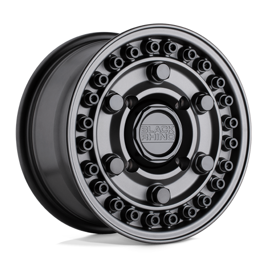 Black Rhino Armory 14x7 4x137 +51 gun black
