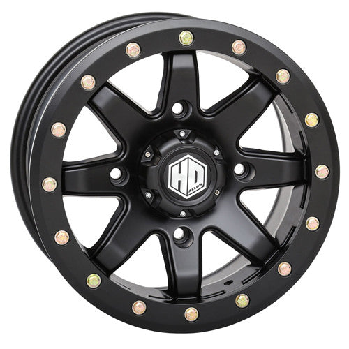 STI HD9 Beadlock 15x7 4x137 5+2 matte black