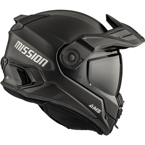 CKX Mission Large Matte Black Smoke Shield