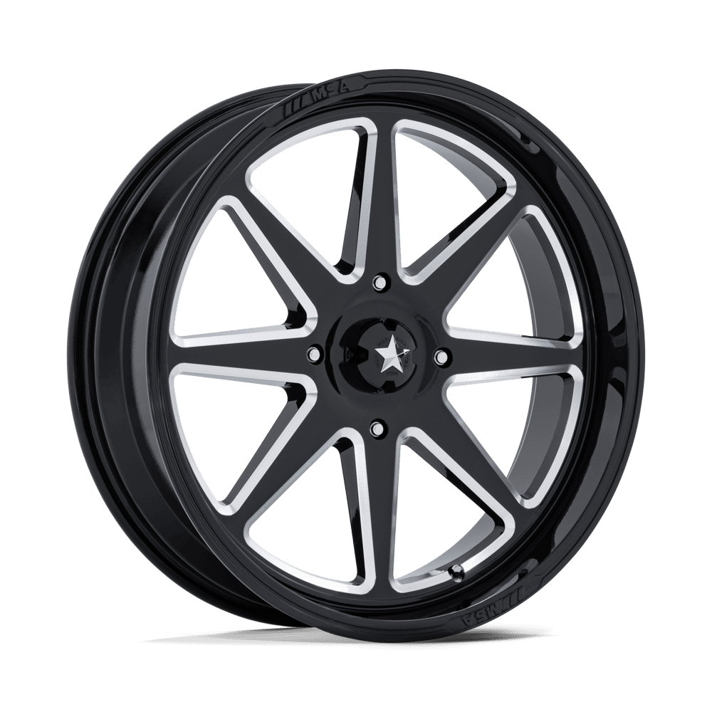 MSA Spark 14x7 4x137 +10 Gloss Black/milled