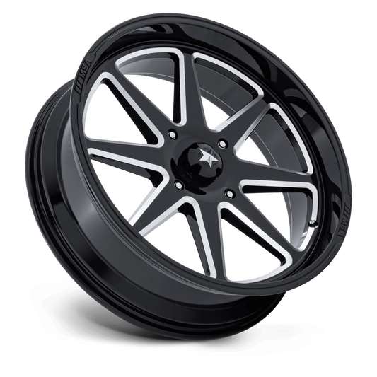 MSA Spark 14x7 4x137 +10 Gloss Black/milled