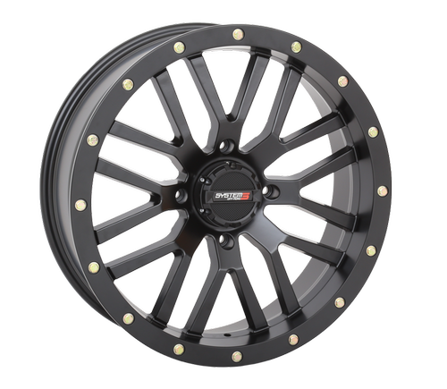 System 3 ST3 14x7 4x156 +30 offset matte black