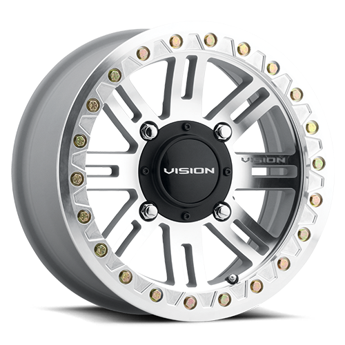vision manx 2 4x137 14x7 +13 machined bead lock