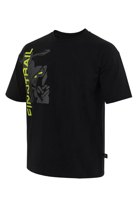 Finntrail ATV Tshirt Black/Yellow Medium
