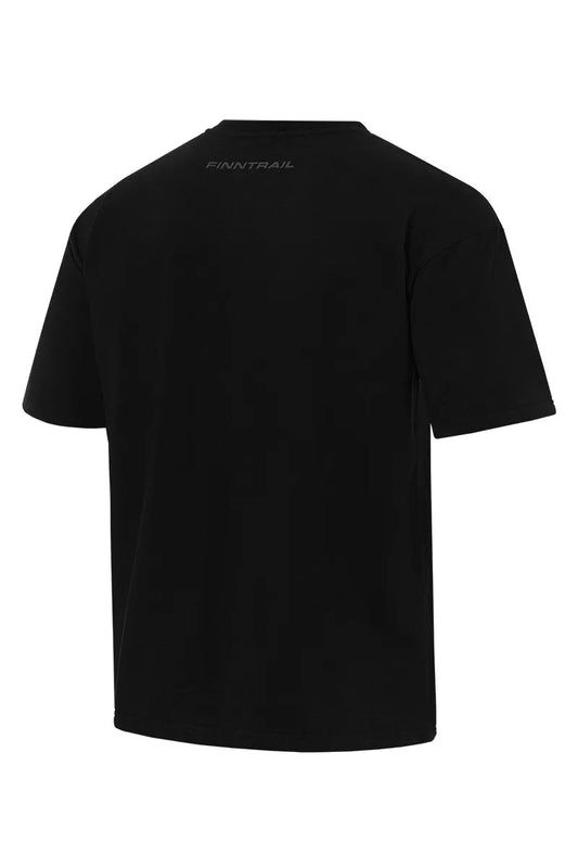 Finntrail ATV Tshirt Black/Yellow Large