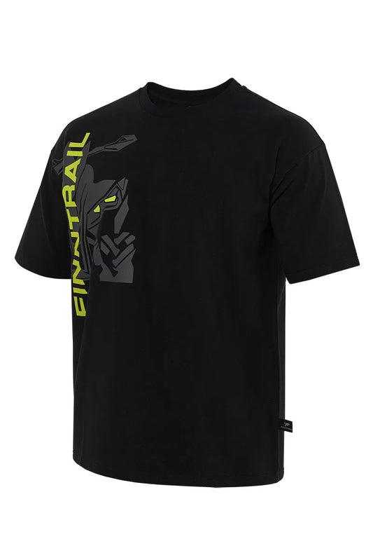 Finntrail ATV Tshirt Black/Yellow Large