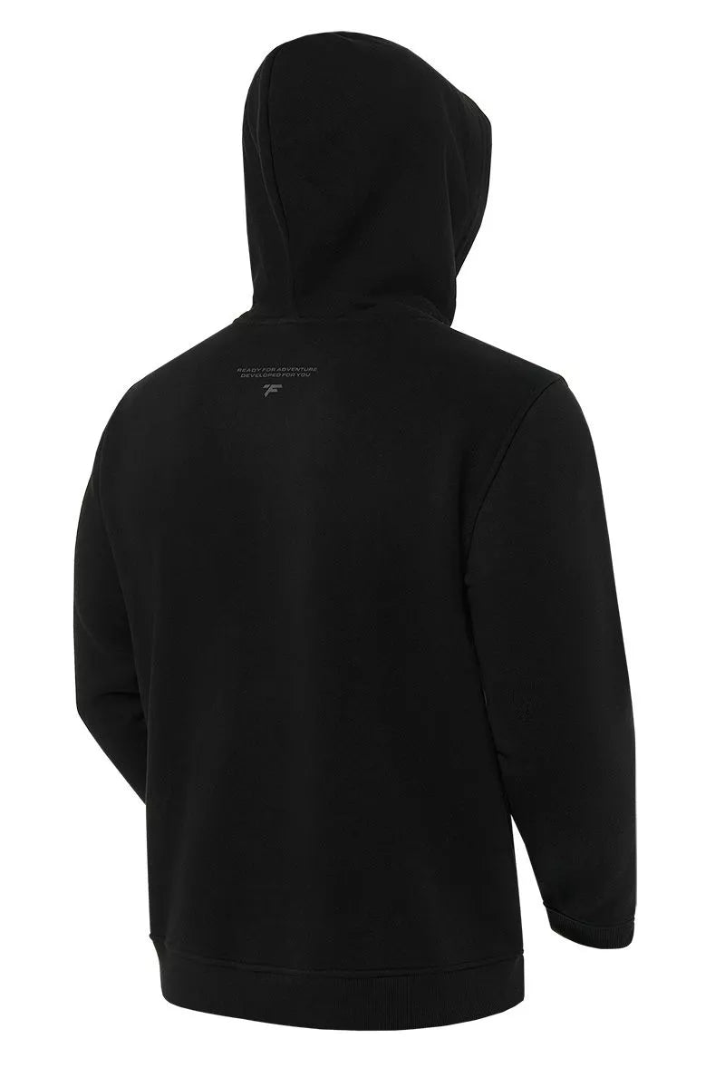 Finntrail ATV Hoody Black/Yellow Medium