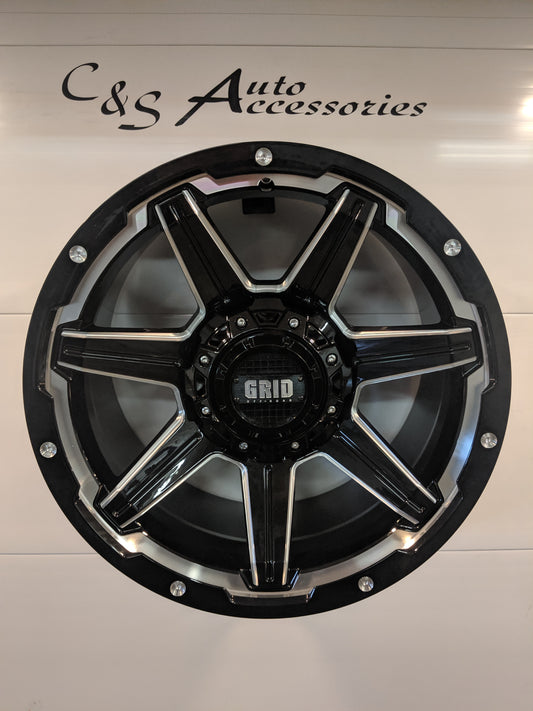 Grid Offroad GD06 20X10 8X180 -25 offset
