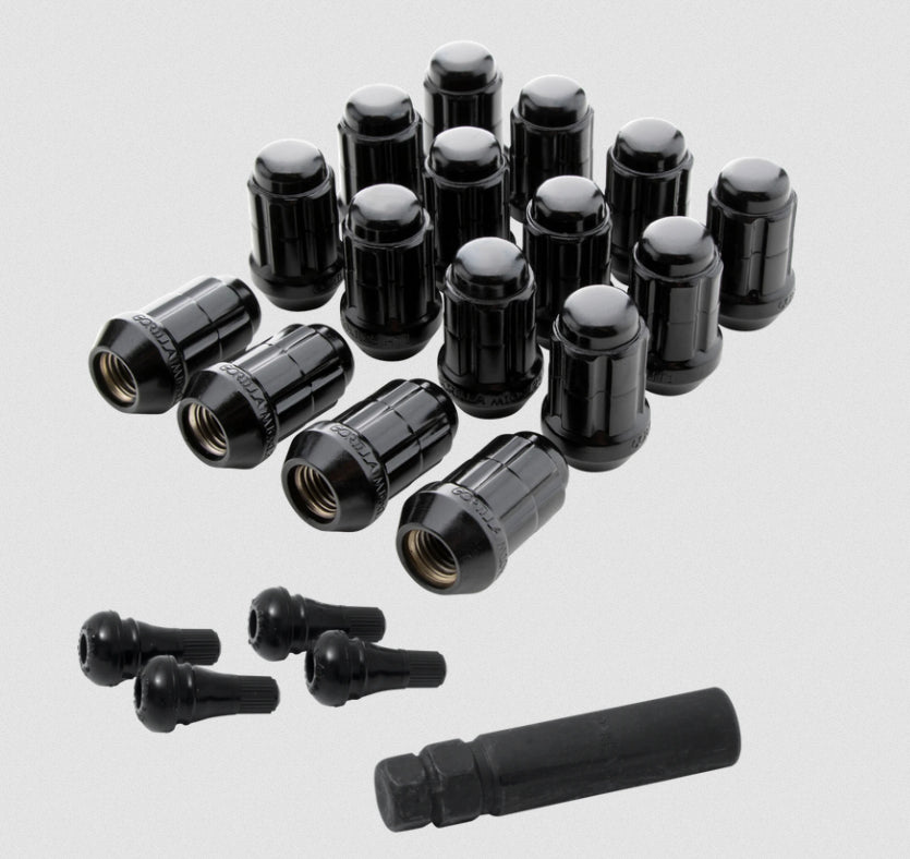 4 lug Black 10x1.25 atv lug nut kit