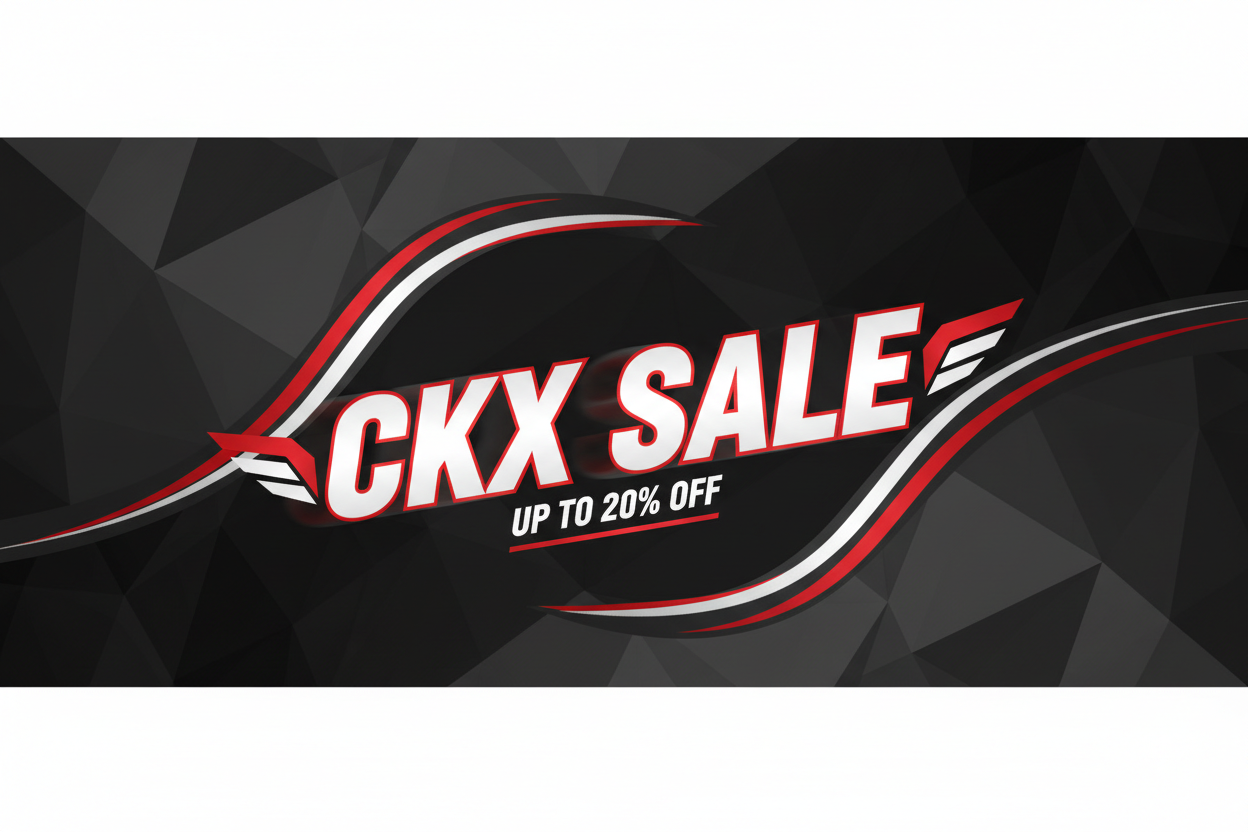 CKX Sale up to 20% off - banner format