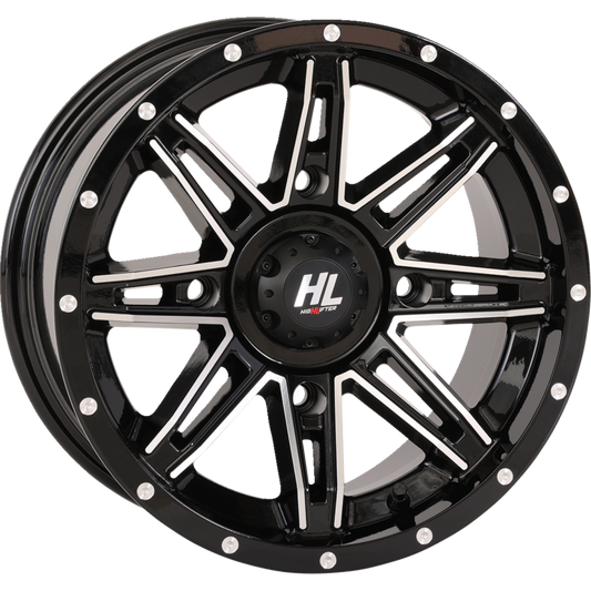 Highlifter HL22 14x7 4x137 +10 gloss black machined