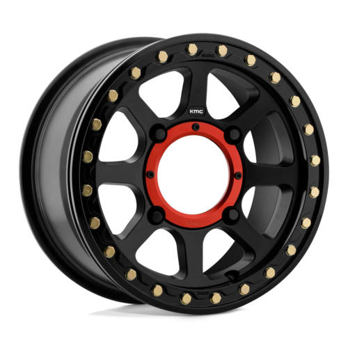 KMC KS234 Beadlock 15x6 4x156 +38mm satin black