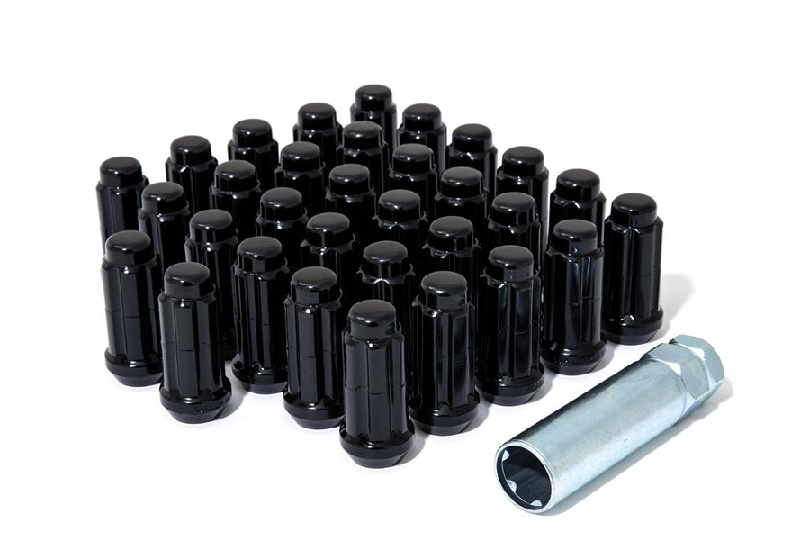 6 lug Black closed end kit