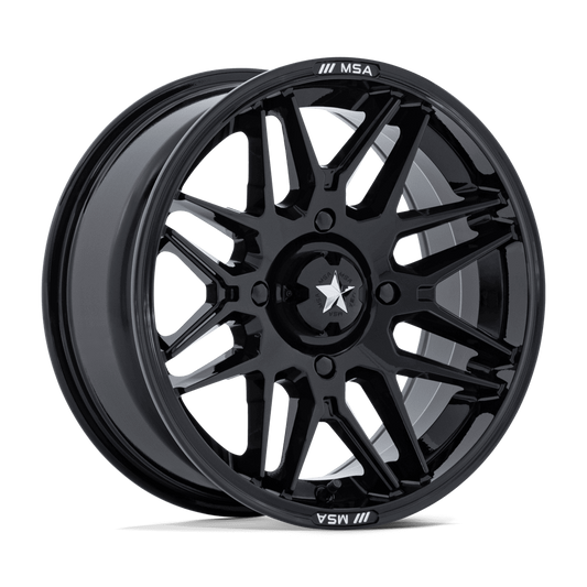 MSA Radar 14x7 4x137 +10 gloss black