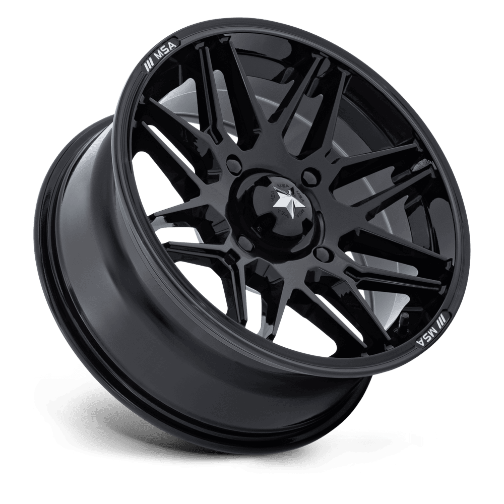 MSA Radar 14x7 4x137 +10 gloss black