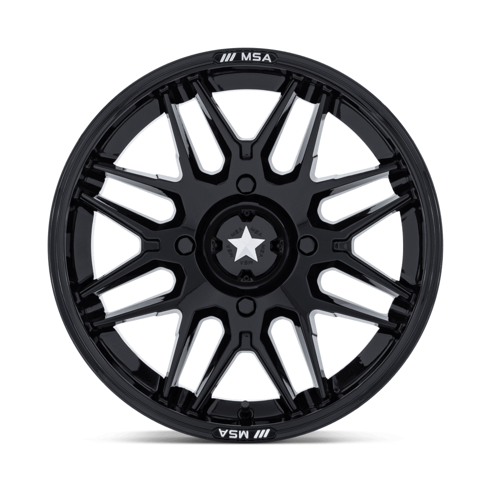 MSA Radar 14x7 4x137 +10 gloss black