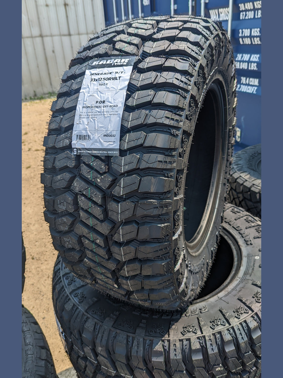 Radar Renegade RT LT33 12.50 18