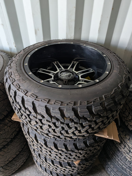 20x12 6x139.7 Krank 33x12.50r20 Antares Goliath