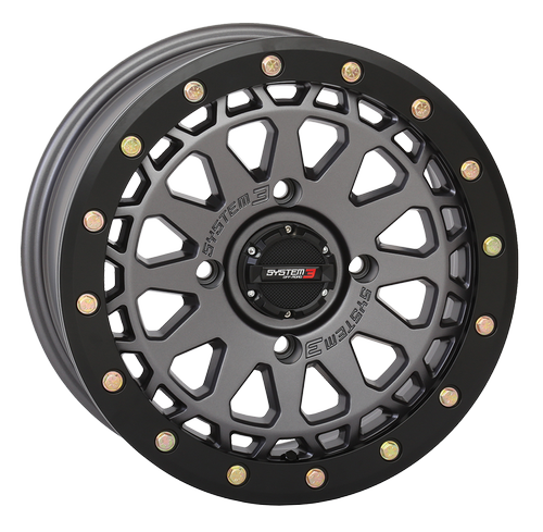 System 3 SB-6 15x7 4x156 +10 gunmetal
