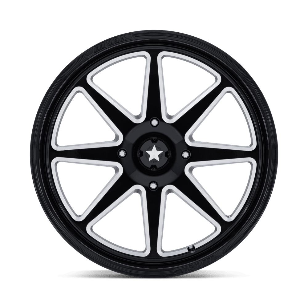 MSA Spark 14x7 4x137 +10 Gloss Black/milled