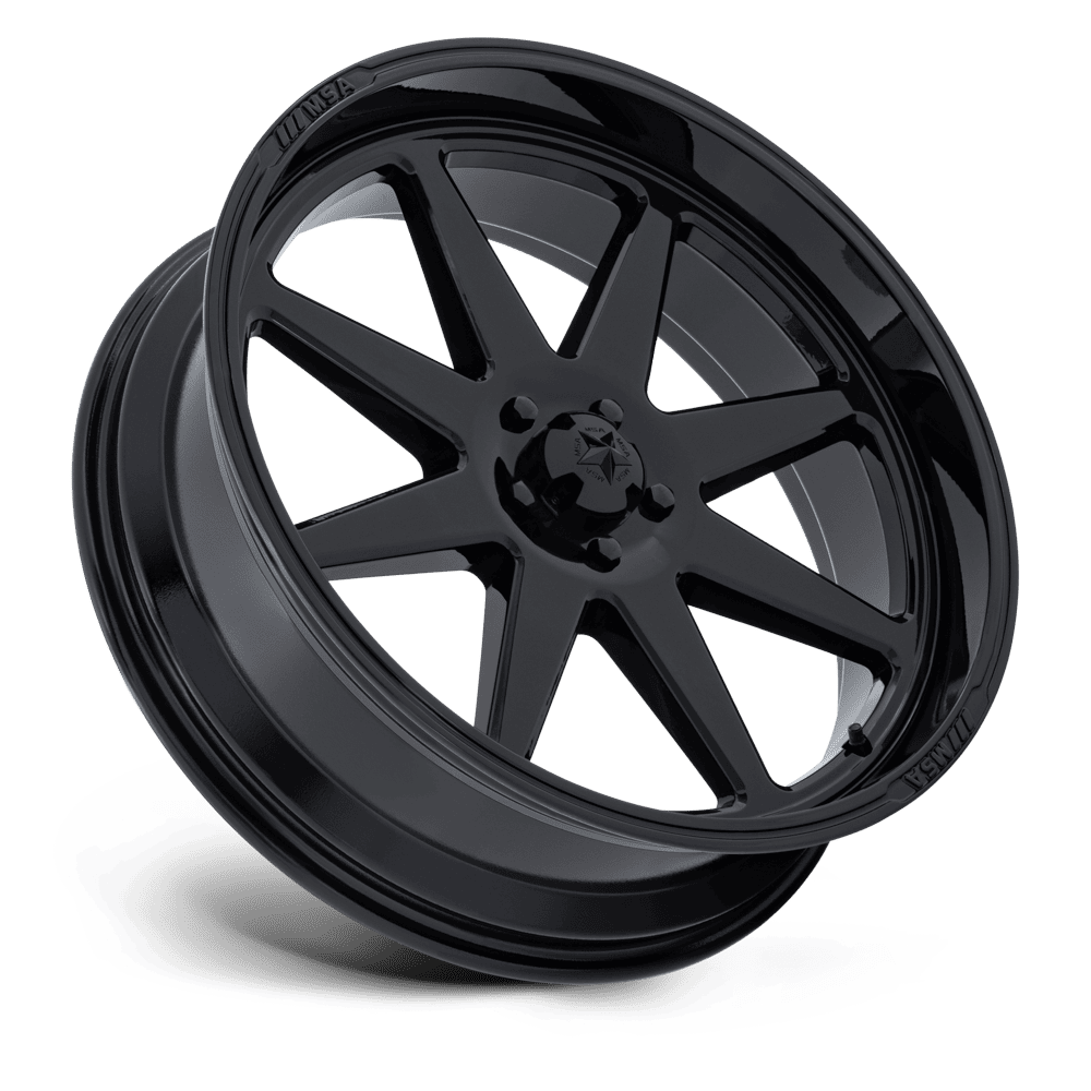 MSA Spark 14x7 4x156 +10 Gloss Black