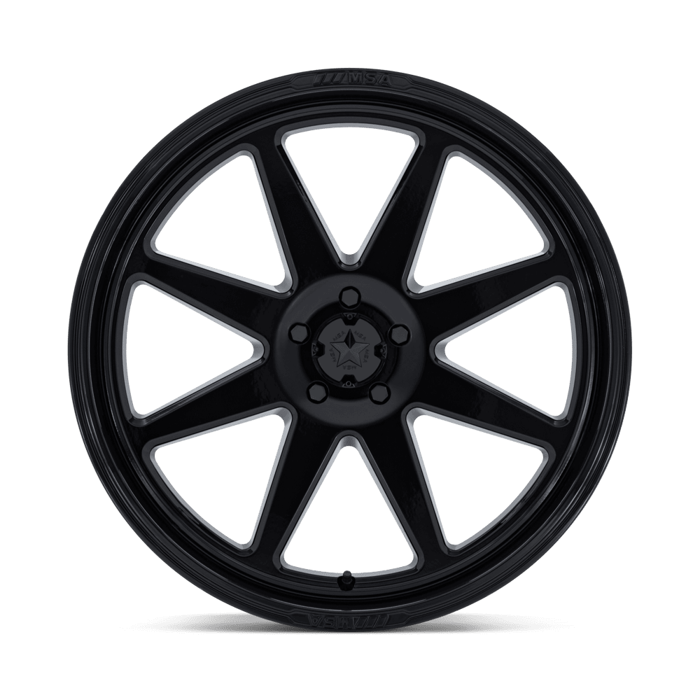 MSA Spark 14x7 4x156 +10 Gloss Black