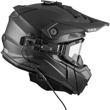 CKX Titan Electric Helmet Matte Black Medium