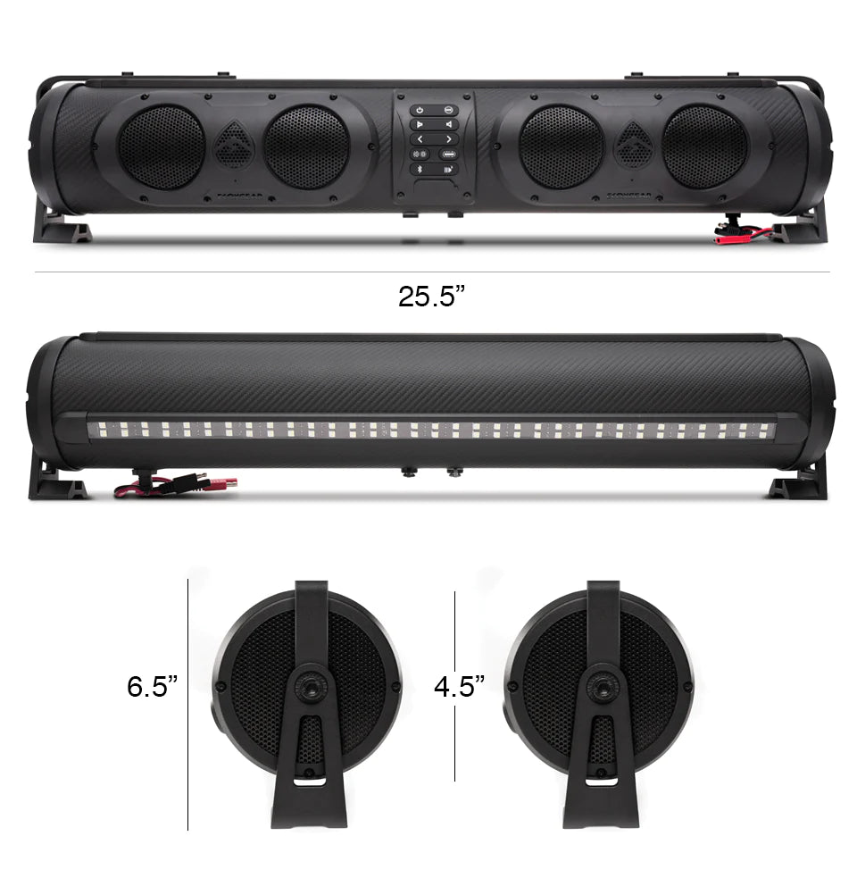 26" EcoXgear Sound Bar